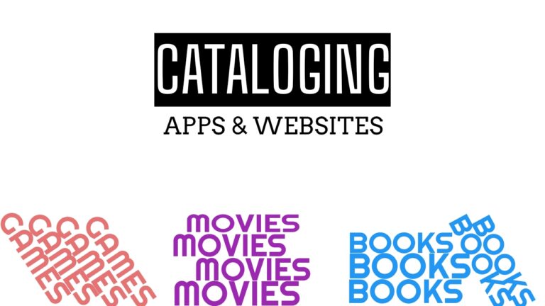 Cataloging Your Games, Movies, TV Shows & Books Online