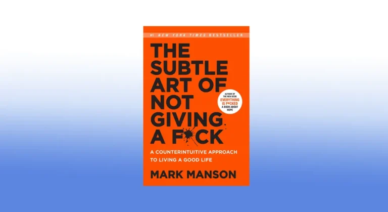 The Subtle Art Of Not Giving A Fuck Book Cover